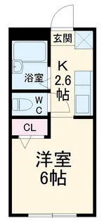 フェリシモ日吉【303号室】の間取り