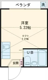 エメラルド上北沢【2階】の間取り