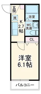 アキノワール【3階】の間取り