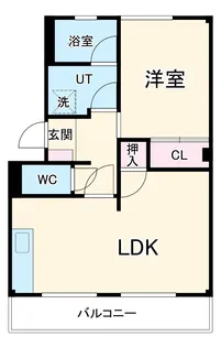 ダイアローグA棟【3階】の間取り