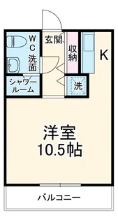 FREA(フレア)【3階】の間取り