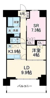 リーラ横浜川和町【2階】の間取り