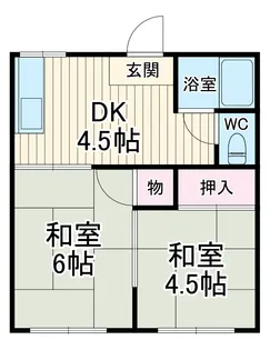 フォーブル33【1階】の間取り