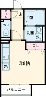 MOCXION Kyodo【1階】の間取り