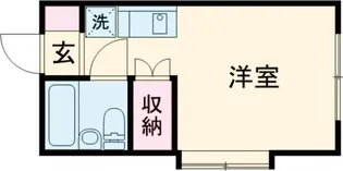 パールマンション千歳船橋【4階】の間取り