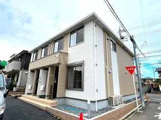 愛知県北名古屋市鹿田合田【アパート】の外観