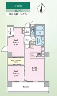 PJツリーネスト【5階】の間取り