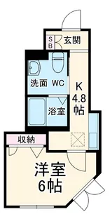 ソラーナ【1階】の間取り