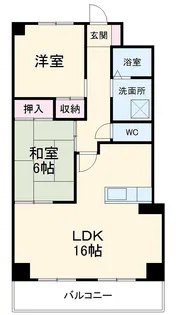 グランドール瑞天【3階】の間取り