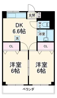 パールメゾンシオノ【2階】の間取り