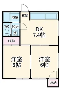 アレスバルト来光川【2203号室】の間取り