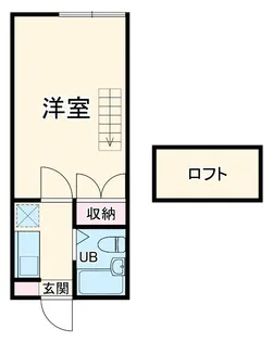 アリス上柴18号館【102号室】の間取り