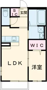 桂ハイム常磐【203号室】の間取り