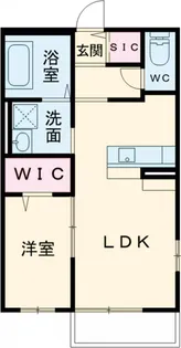 桂ハイム常磐【1階】の間取り