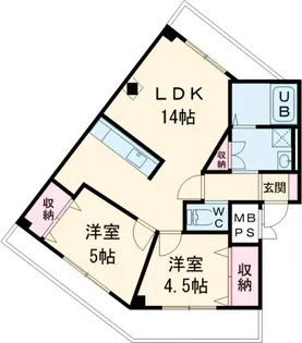 I-PLACE東垣内【304号室】の間取り