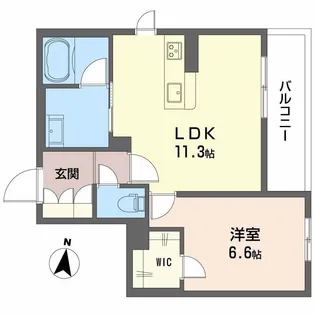 シャーメゾンボナンザ【2階】の間取り