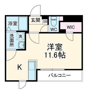エンブレム5251【0203号室】の間取り