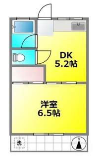 ハイムメイプル【2階】の間取り