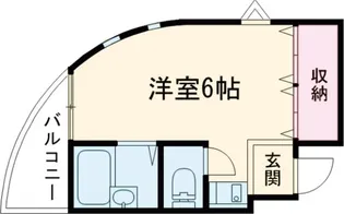 ルモンド安町【202号室】の間取り