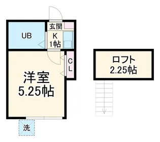レオパレス金沢文庫第3【103号室】の間取り