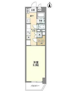 グレイスビル【5階】の間取り