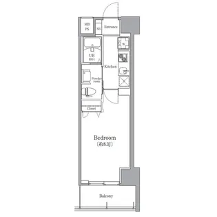 エルプレイス京橋【601号室】の間取り