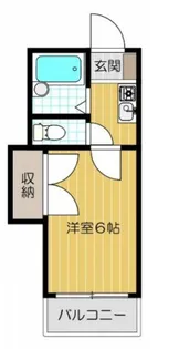 シャルマン河原【4階】の間取り