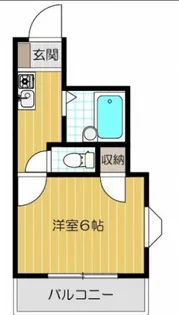 シャルマン河原【4階】の間取り