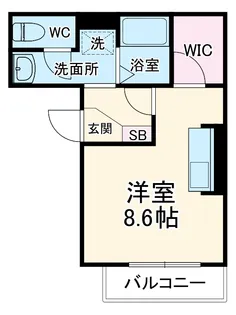 スタブリテラス桑名【3階】の間取り