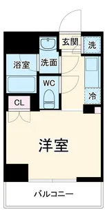 ルーブル新川崎【7階】の間取り