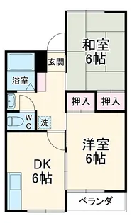 ロイヤル天水【103号室】の間取り