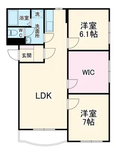 サンライズ【102号室】の間取り