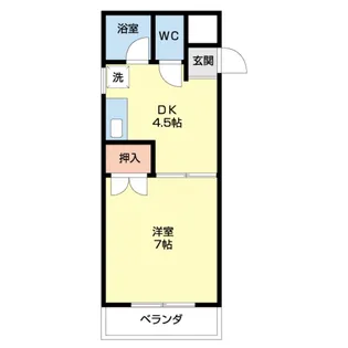アーバンコート藤枝駅前【4階】の間取り