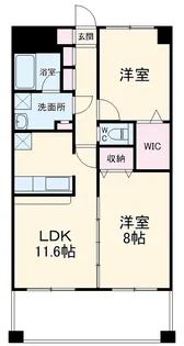 ラ・クールさいたま【10階】の間取り
