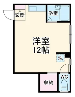 プラーズ末長【2階】の間取り