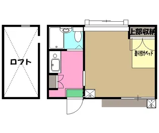 クレールこやま【02020号室】の間取り