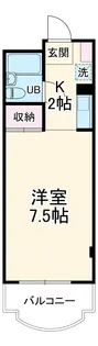サンポート【2階】の間取り