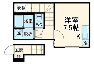 エスカレラ上福岡【2階】の間取り
