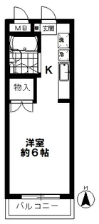 シャーリーハイツ【2階】の間取り