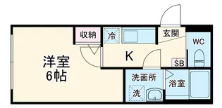 Crecia二宮【1階】の間取り