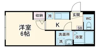 Crecia二宮【3階】の間取り