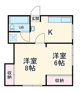 フォルトゥーナK【3階】の間取り