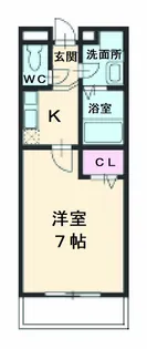 サリチェ烏森【2階】の間取り