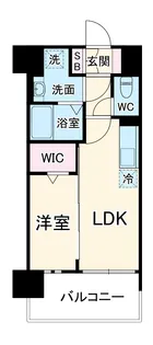 PRESSANCE東淀川駅前プローシェ【9階】の間取り