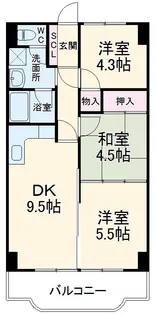 シュターンハイム第1【4階】の間取り