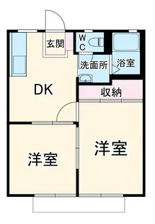 サンライフシバサキ【2階】の間取り