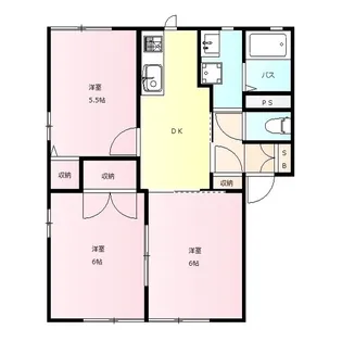 ウィステリア【2階】の間取り