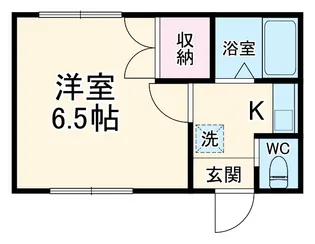 カーサⅡ【101号室】の間取り