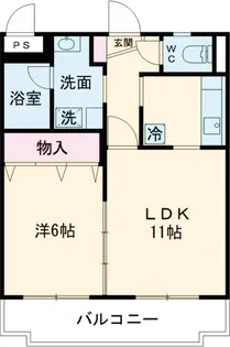 グリーンヒルズ【3階】の間取り