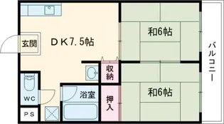 エクセル河村【303号室】の間取り